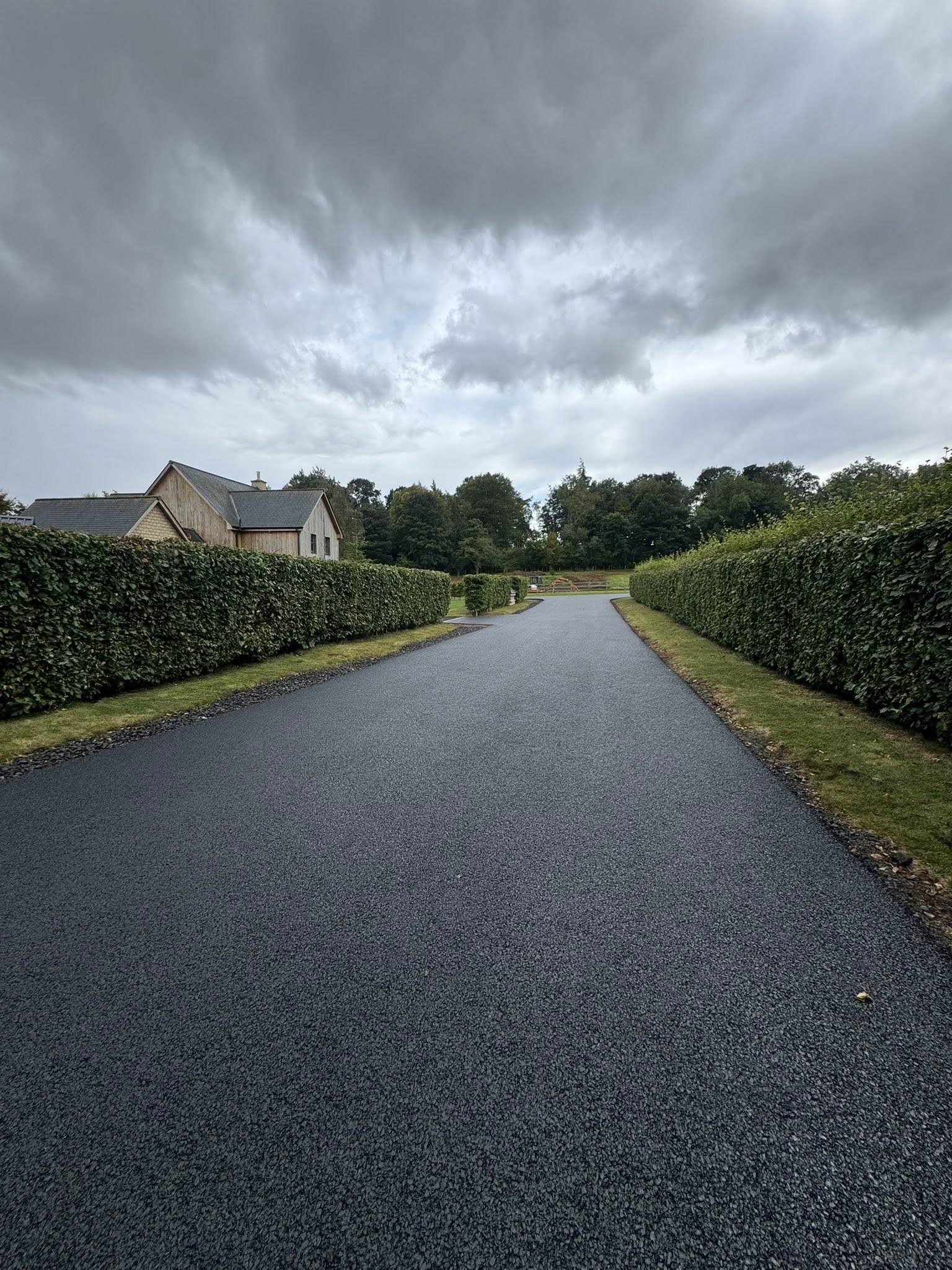 Private Road Tarmac Surfacing - Polwarth, Duns