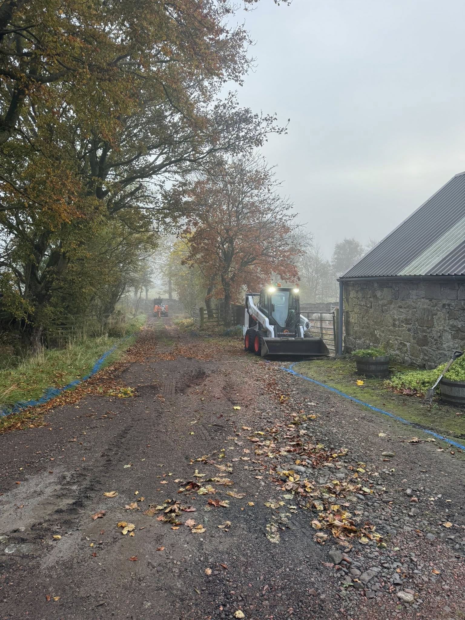Tarmac Farm Road, Courtyard - Lanarkshire