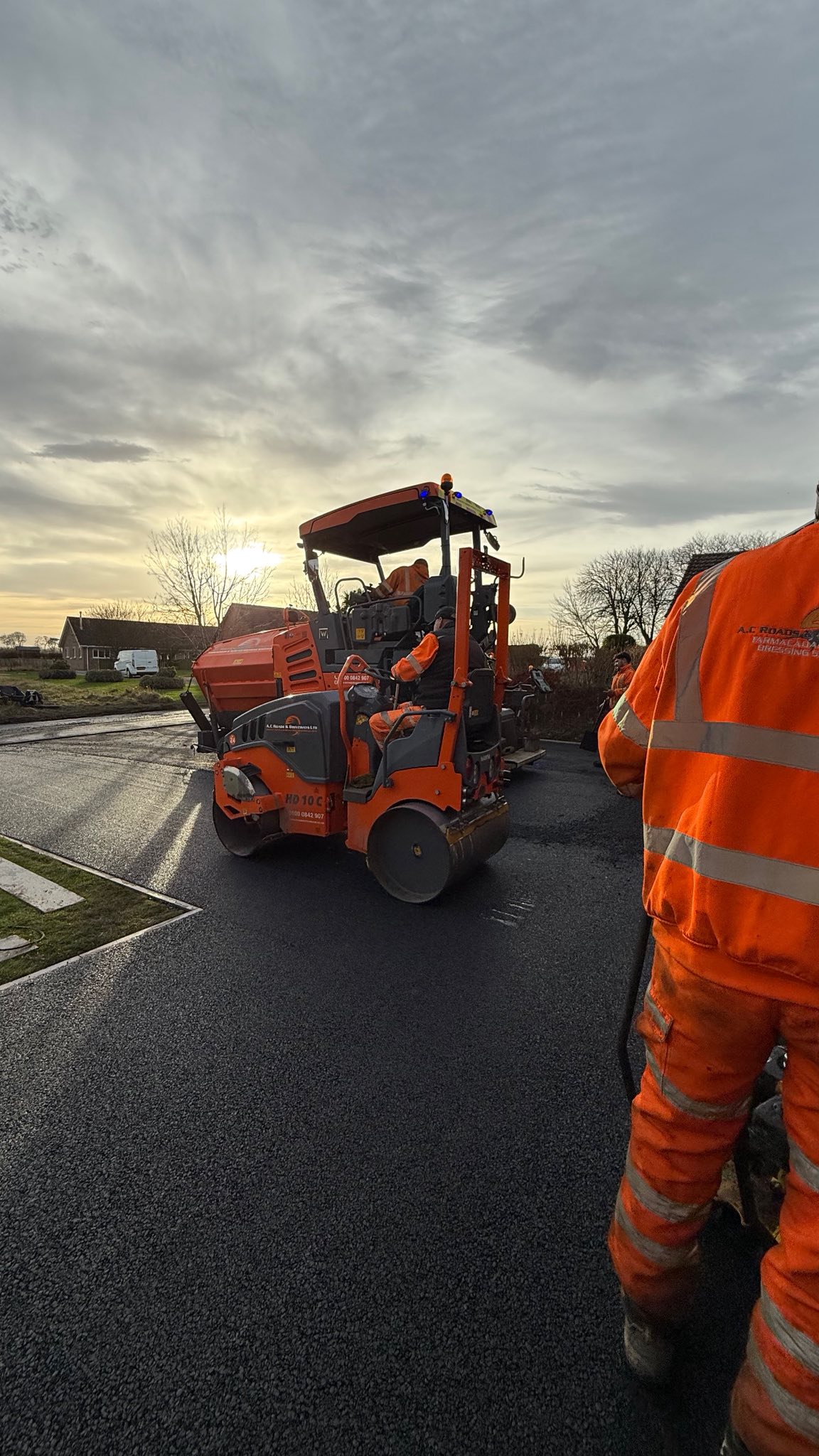 Tarmac Driveway Bamburgh, Northumberland