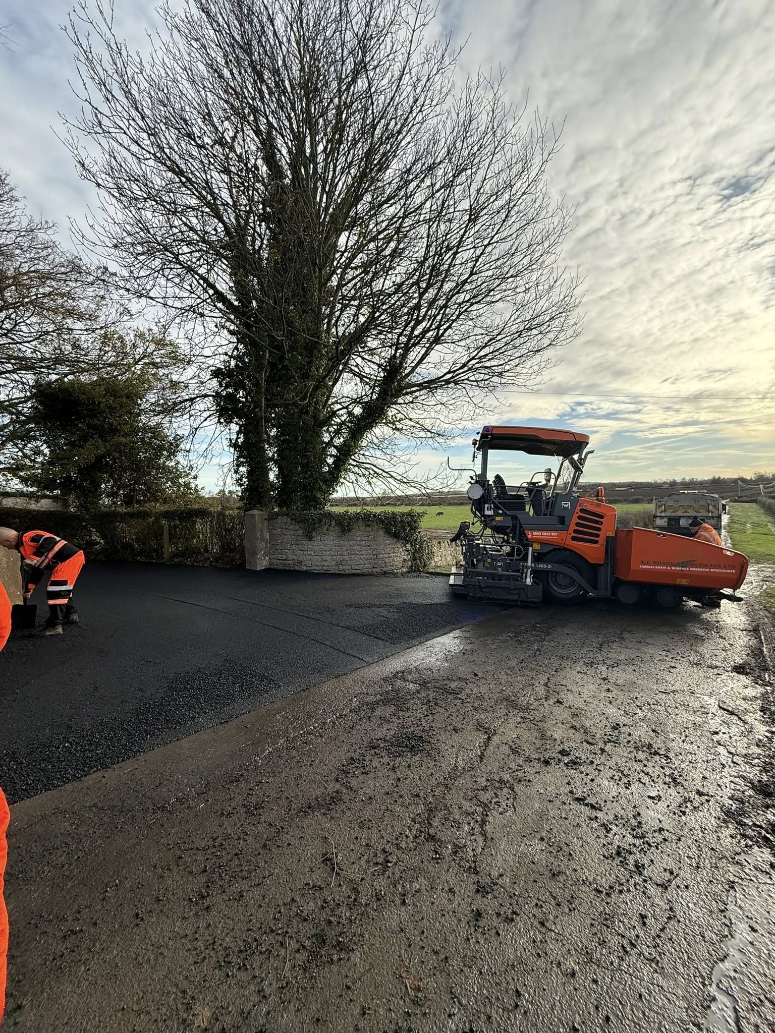 Tarmac Large Driveway - Ancroft, Berwick-Upon-Tweed