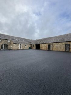 Road Surface Works for Barn Conversion - Northumberland