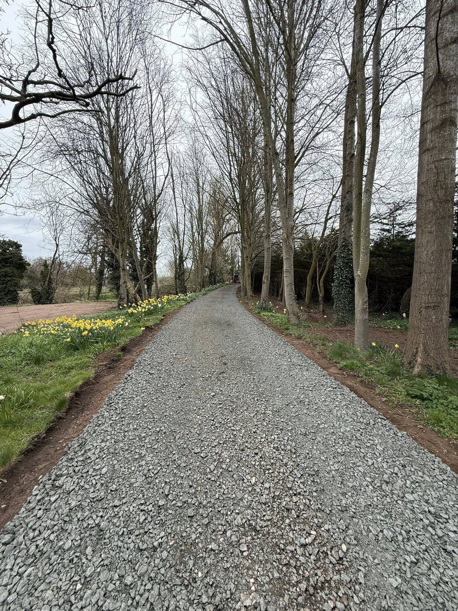 Dirt to Tarmac Driveway Transformation - East Linton