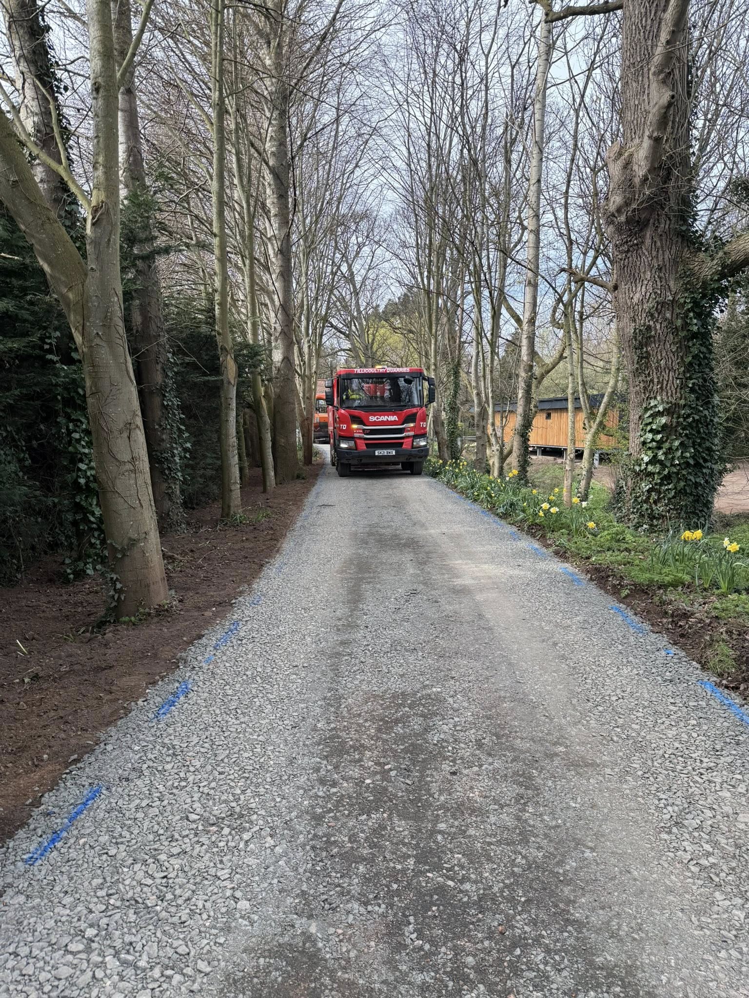 Dirt to Tarmac Driveway Transformation - East Linton