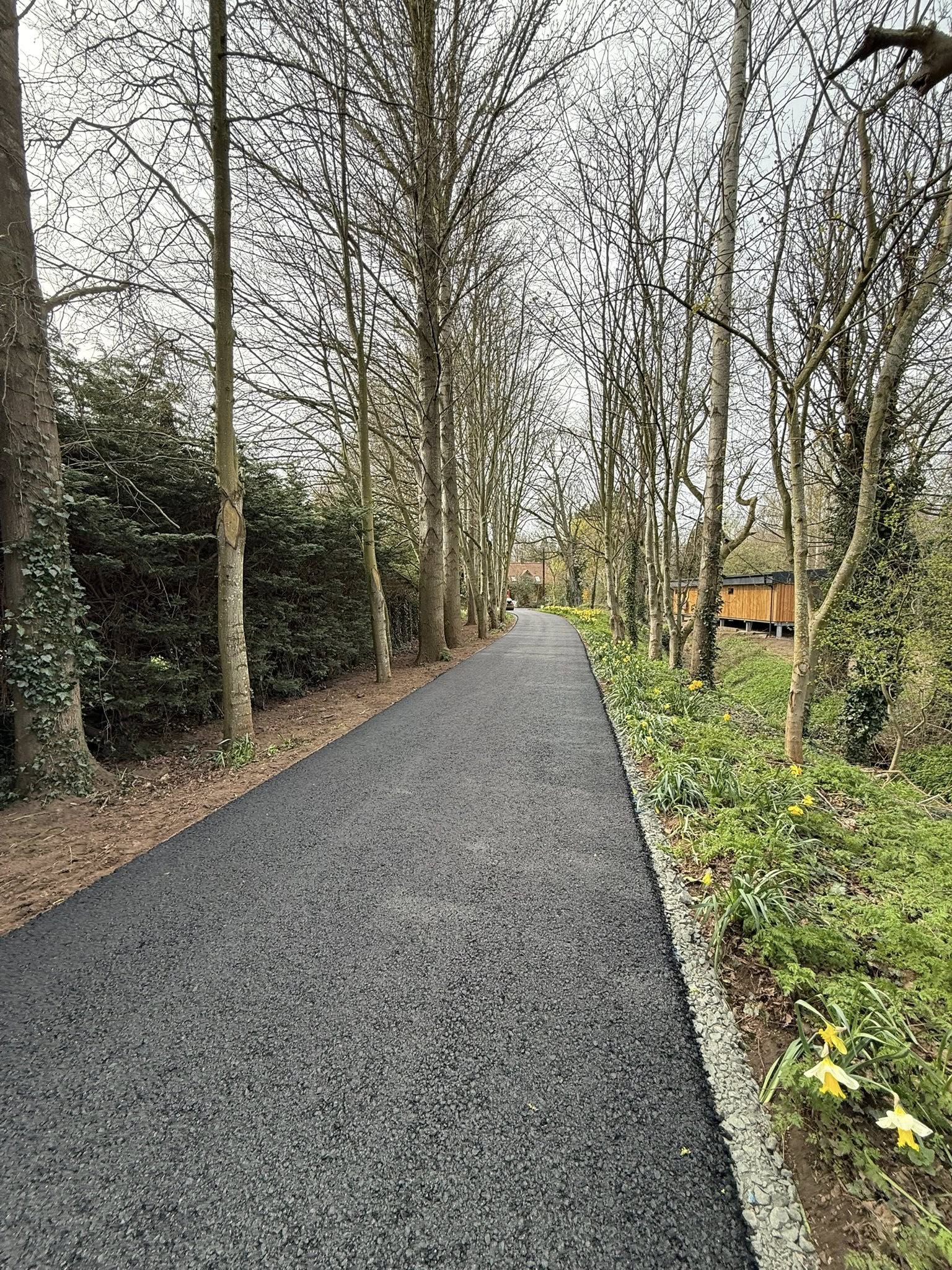 Dirt to Tarmac Driveway Transformation - East Linton