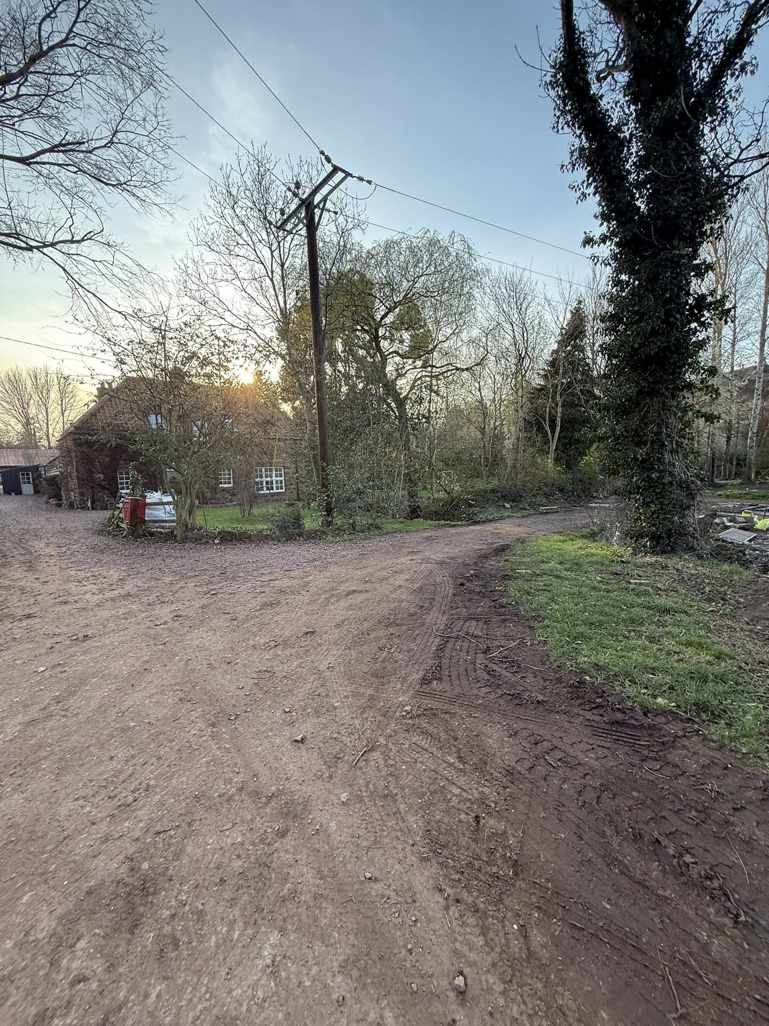 Dirt to Tarmac Driveway Transformation - East Linton