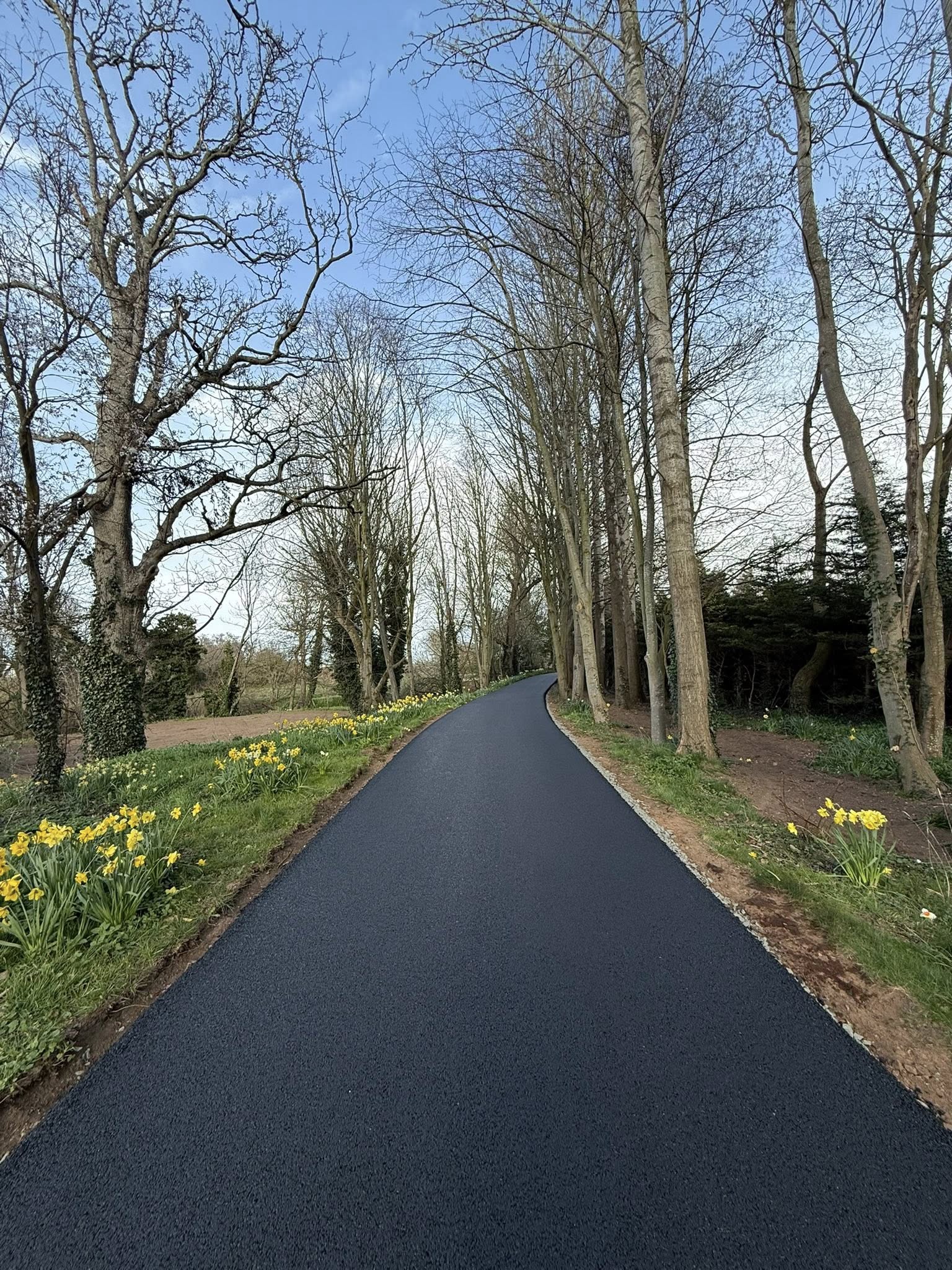 Dirt to Tarmac Driveway Transformation - East Linton