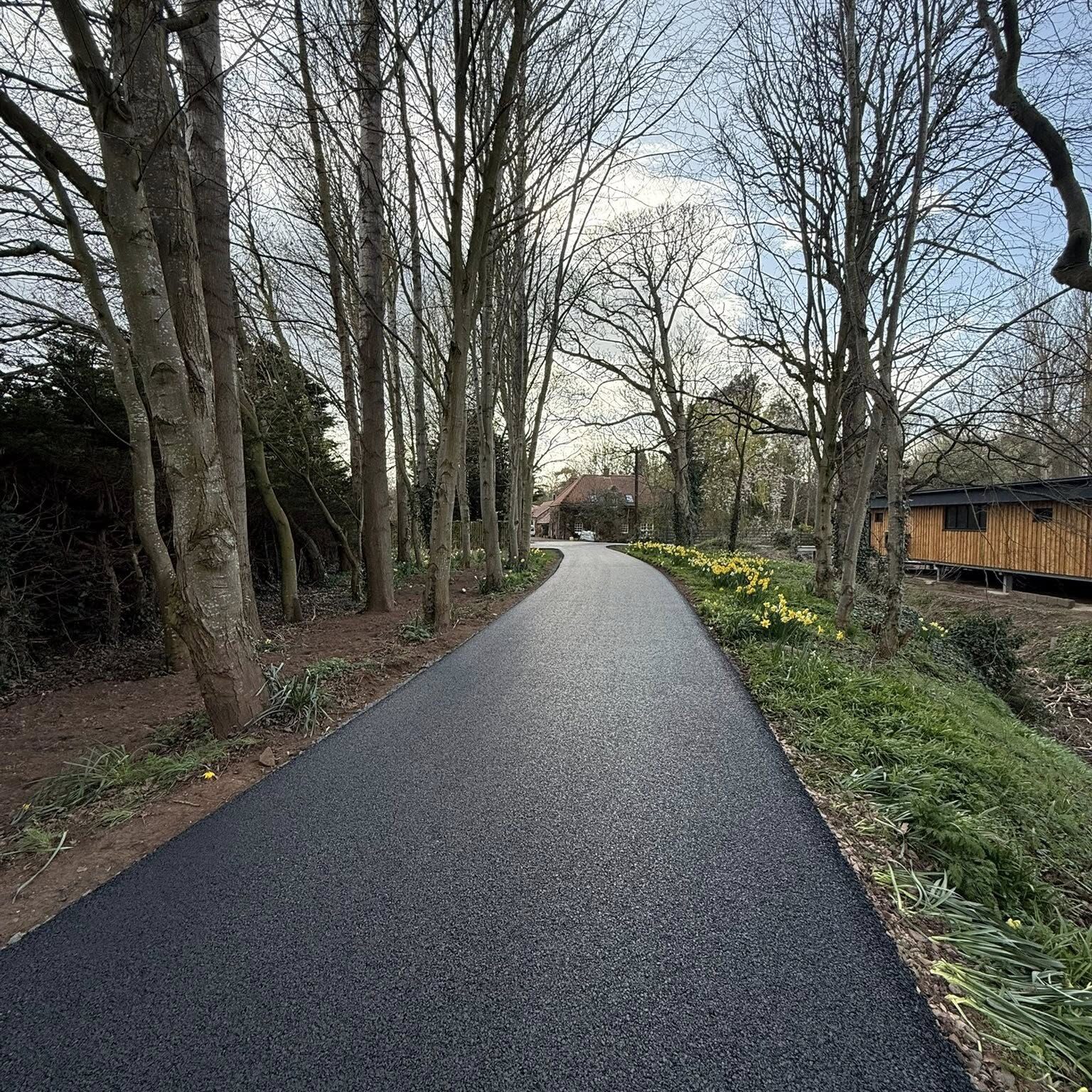 Dirt to Tarmac Driveway Transformation - East Linton