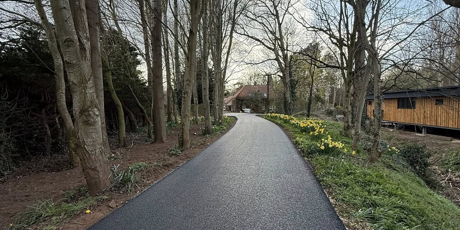 Dirt to Tarmac Driveway Transformation - East Linton