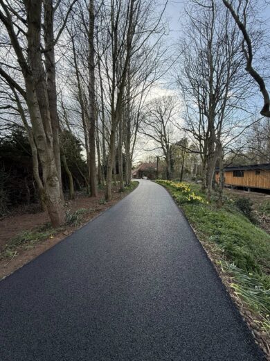 Dirt to Tarmac Driveway Transformation - East Linton