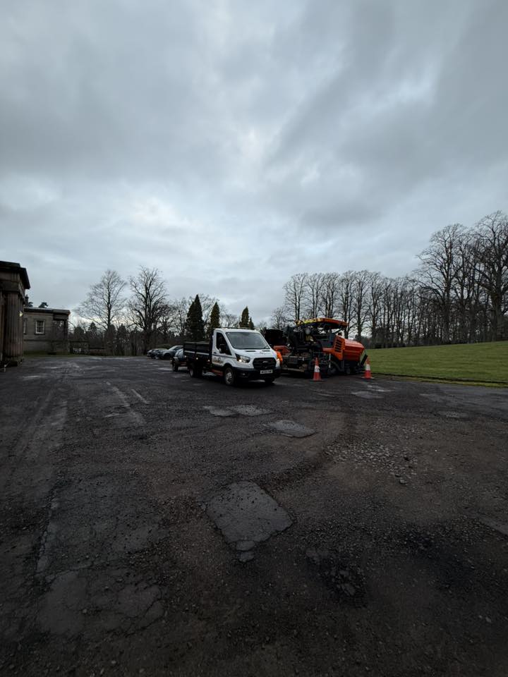 Removing the existing disintegrated surface