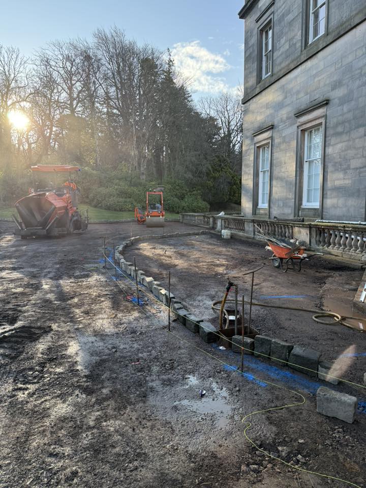Removing the existing disintegrated surface