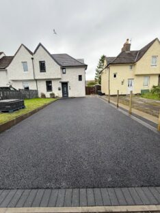New Tarmac Driveway with Edging and Step - Rosyth, Fife