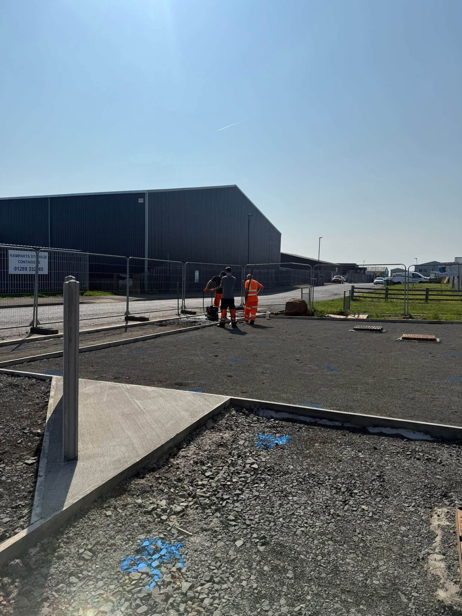 Large-Scale Surfacing Works Project - Berwick Upon Tweek