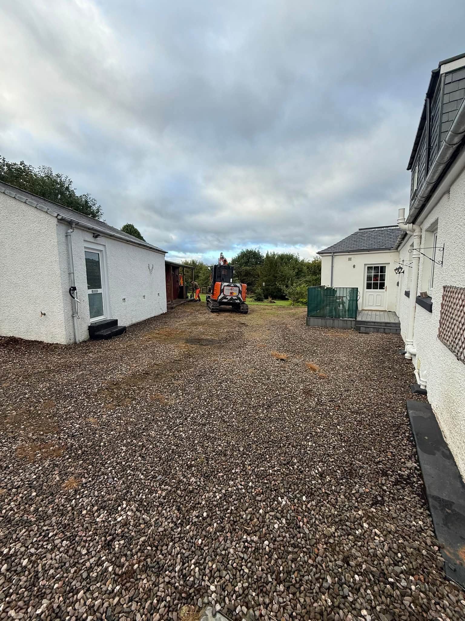 Gravel to Tarmac Driveway Transformation - Jedburgh, Scotland