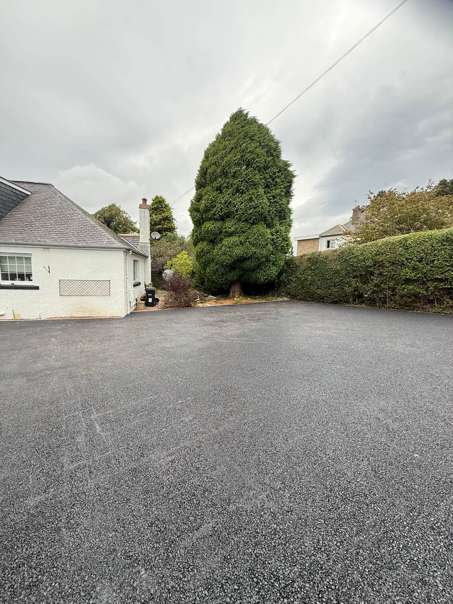 Gravel to Tarmac Driveway Transformation - Jedburgh, Scotland