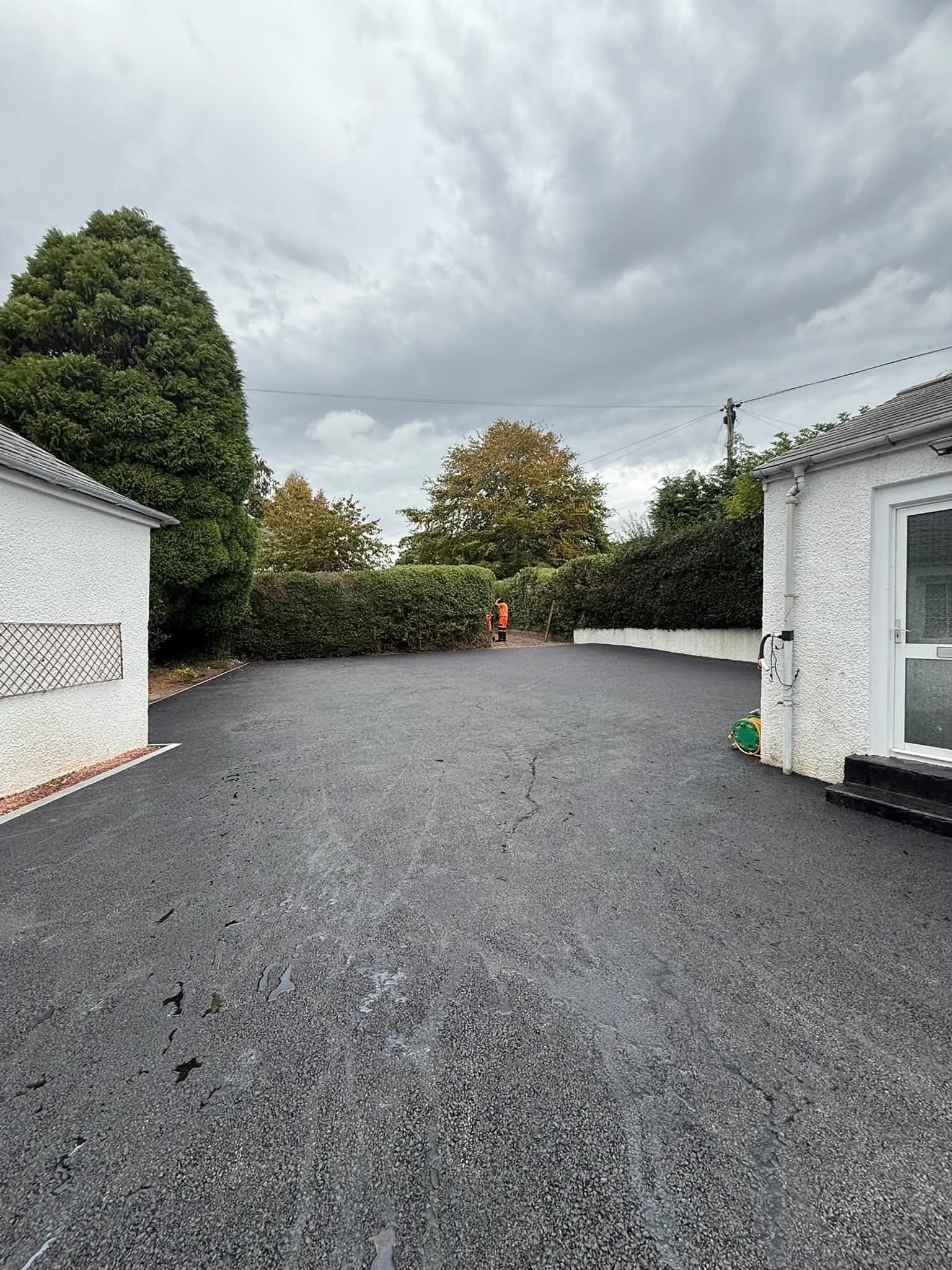 Gravel to Tarmac Driveway Transformation - Jedburgh, Scotland