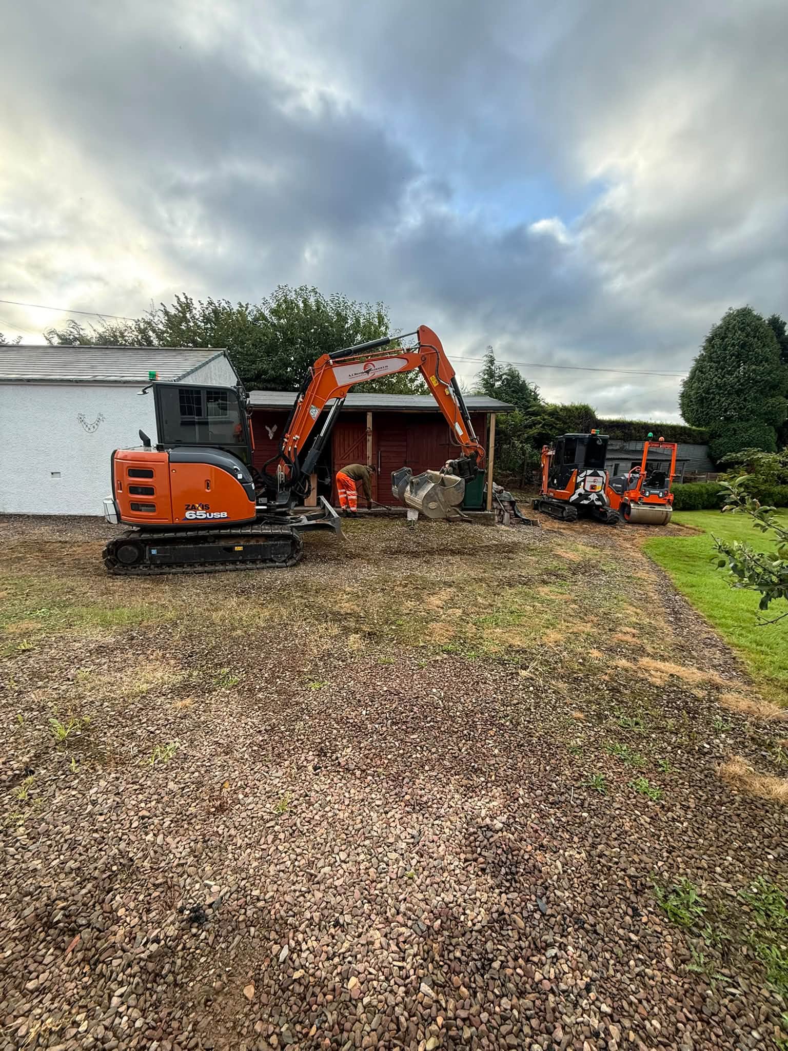 Gravel to Tarmac Driveway Transformation - Jedburgh, Scotland