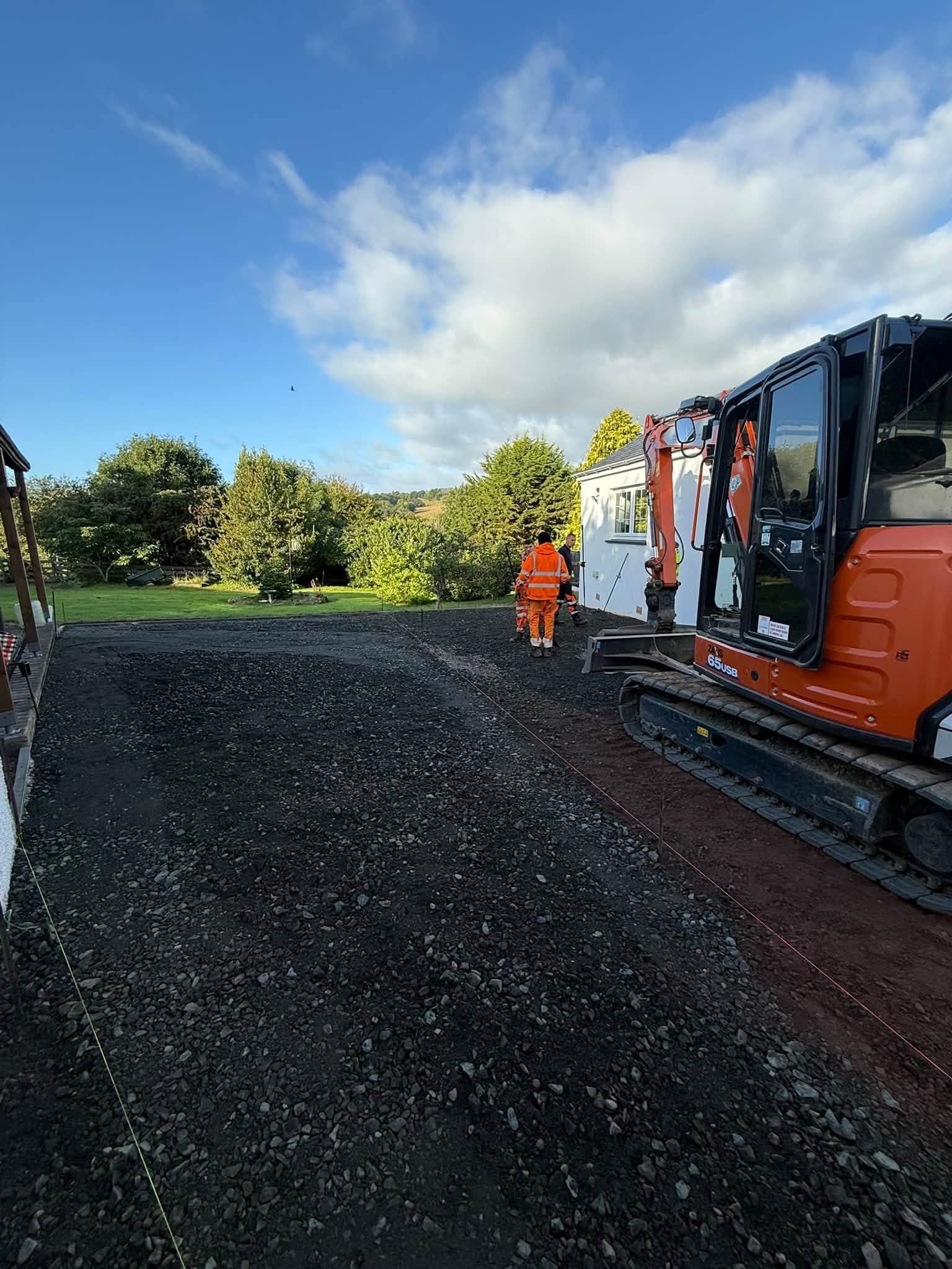 Gravel to Tarmac Driveway Transformation - Jedburgh, Scotland
