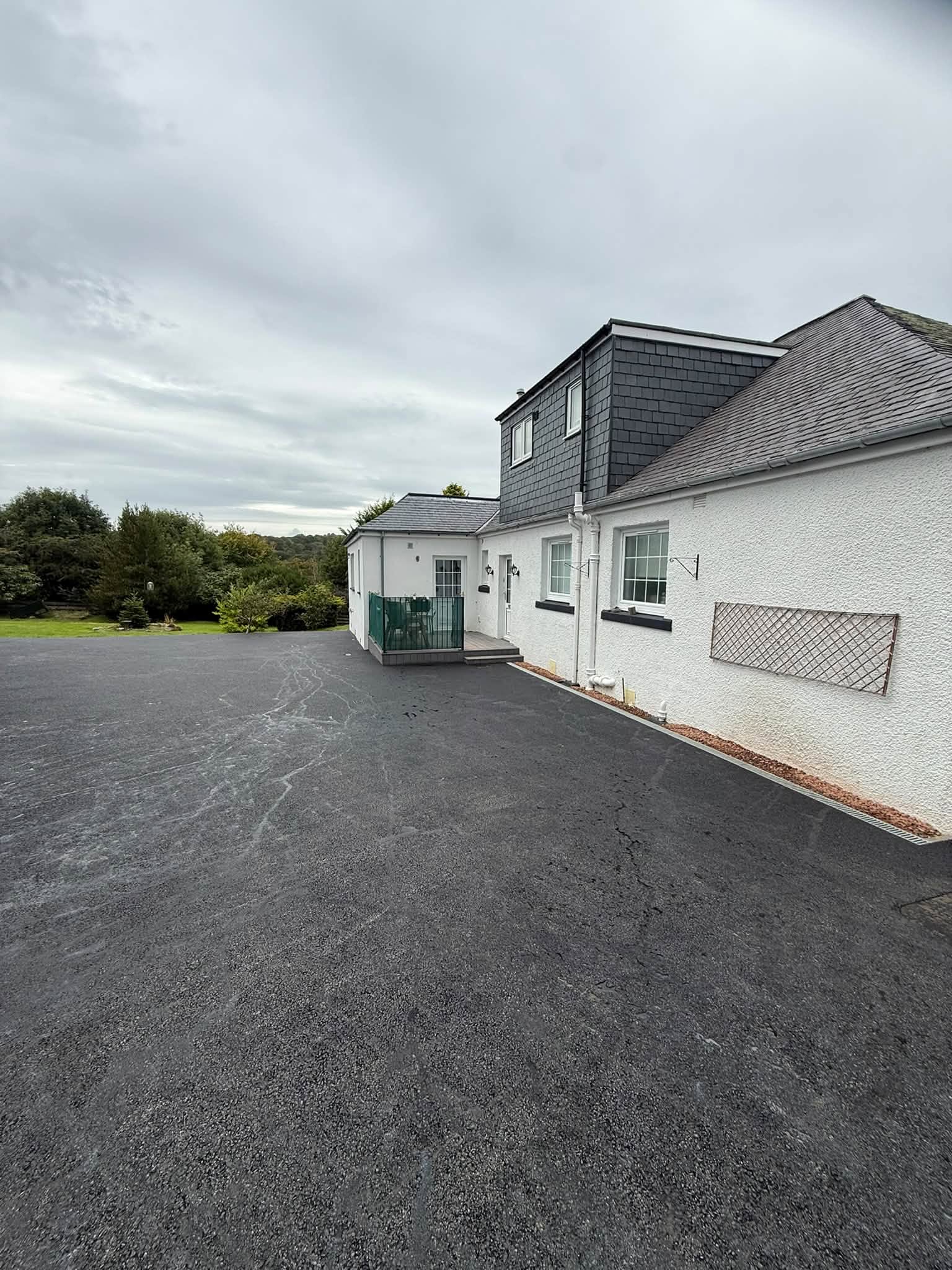 Gravel to Tarmac Driveway Transformation - Jedburgh, Scotland