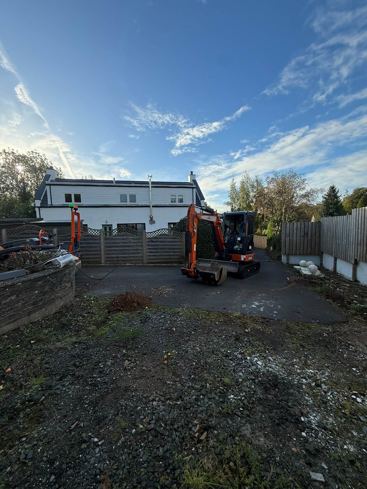 New Tarmac Driveway - Glenfarg, Perthshire