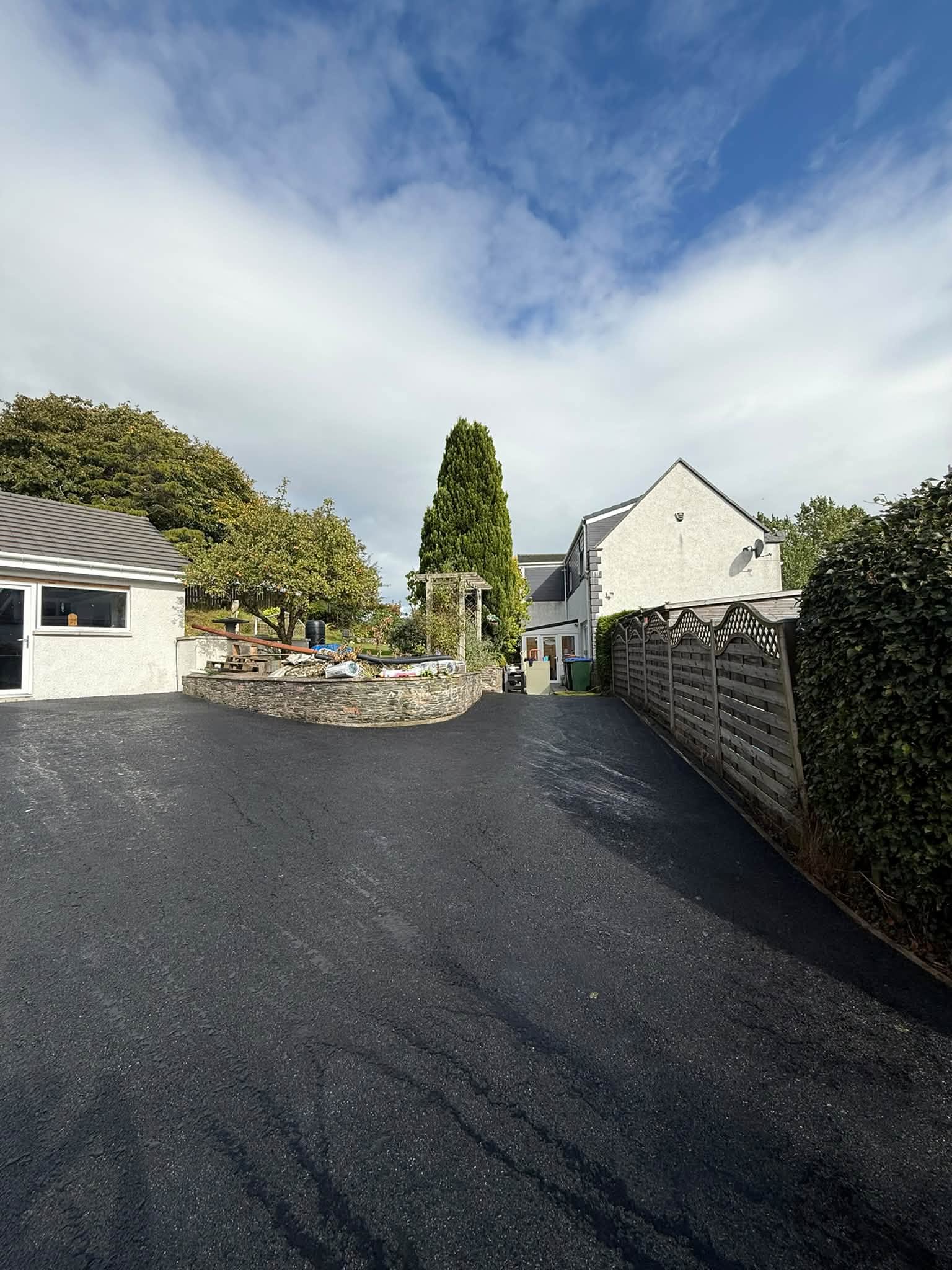 New Tarmac Driveway - Glenfarg, Perthshire