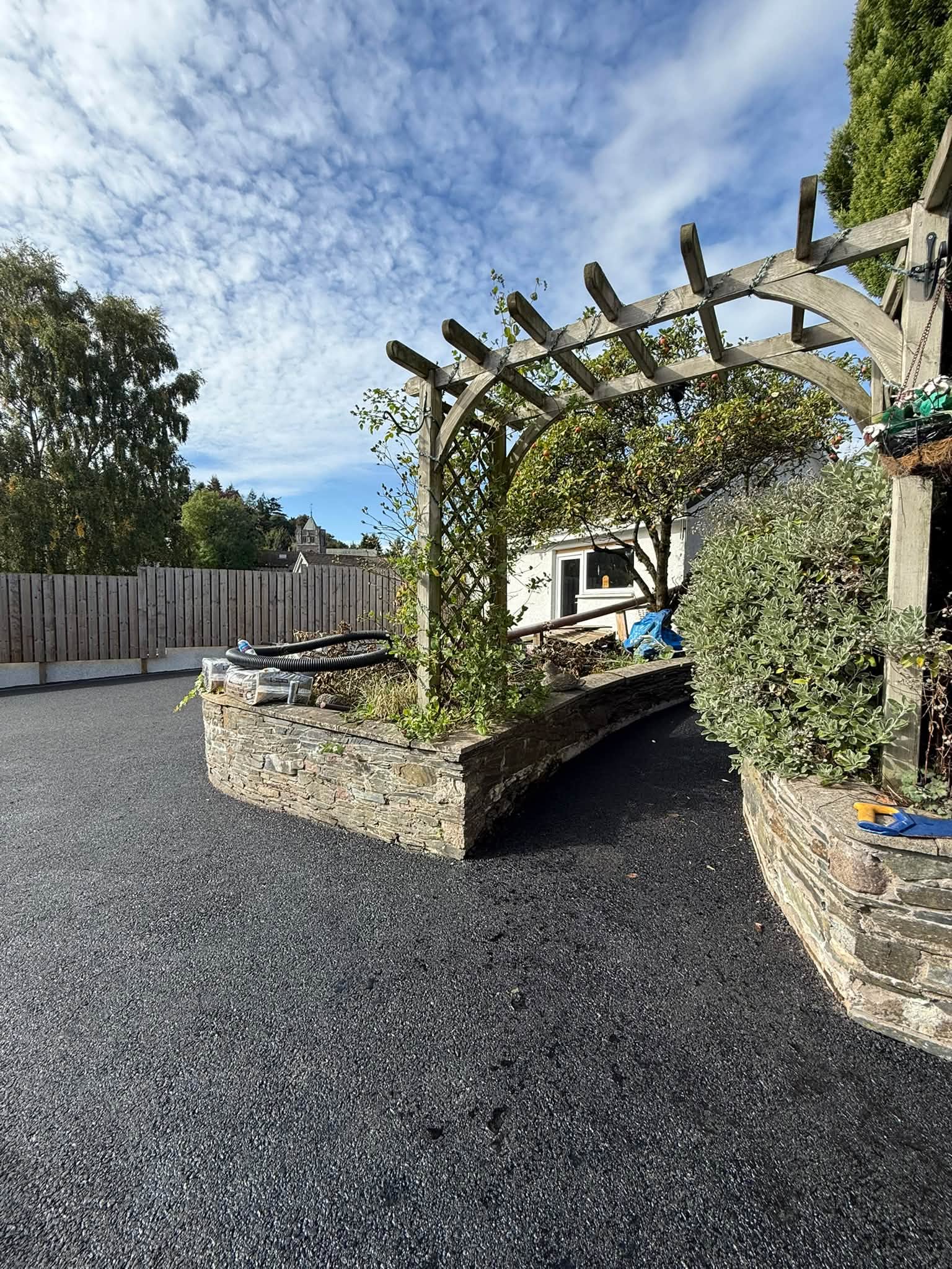 New Tarmac Driveway - Glenfarg, Perthshire