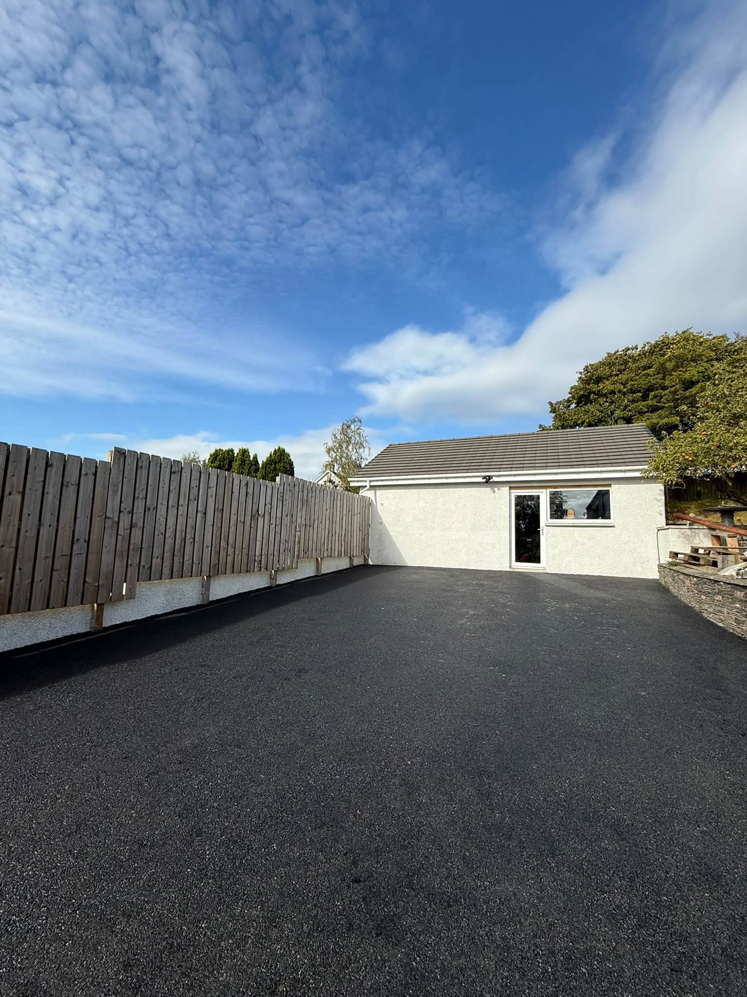 New Tarmac Driveway - Glenfarg, Perthshire