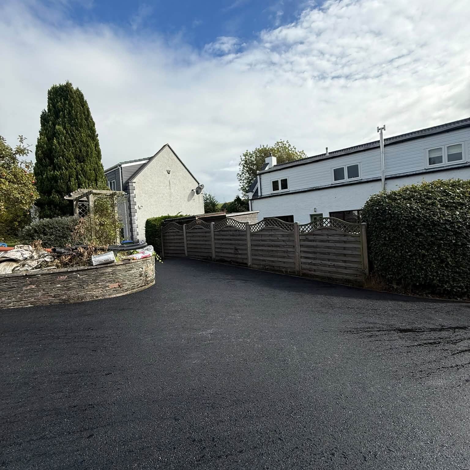 New Tarmac Driveway - Glenfarg, Perthshire