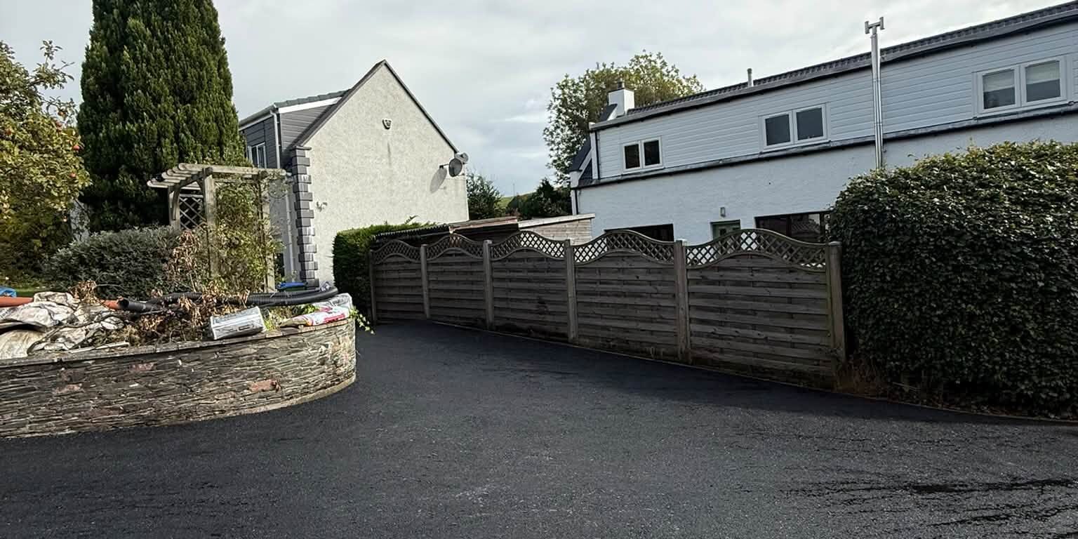New Tarmac Driveway - Glenfarg, Perthshire