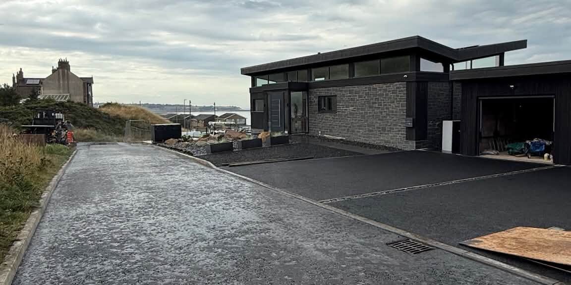 Tarmac Contractor Works - Sandbank Development, Spittal