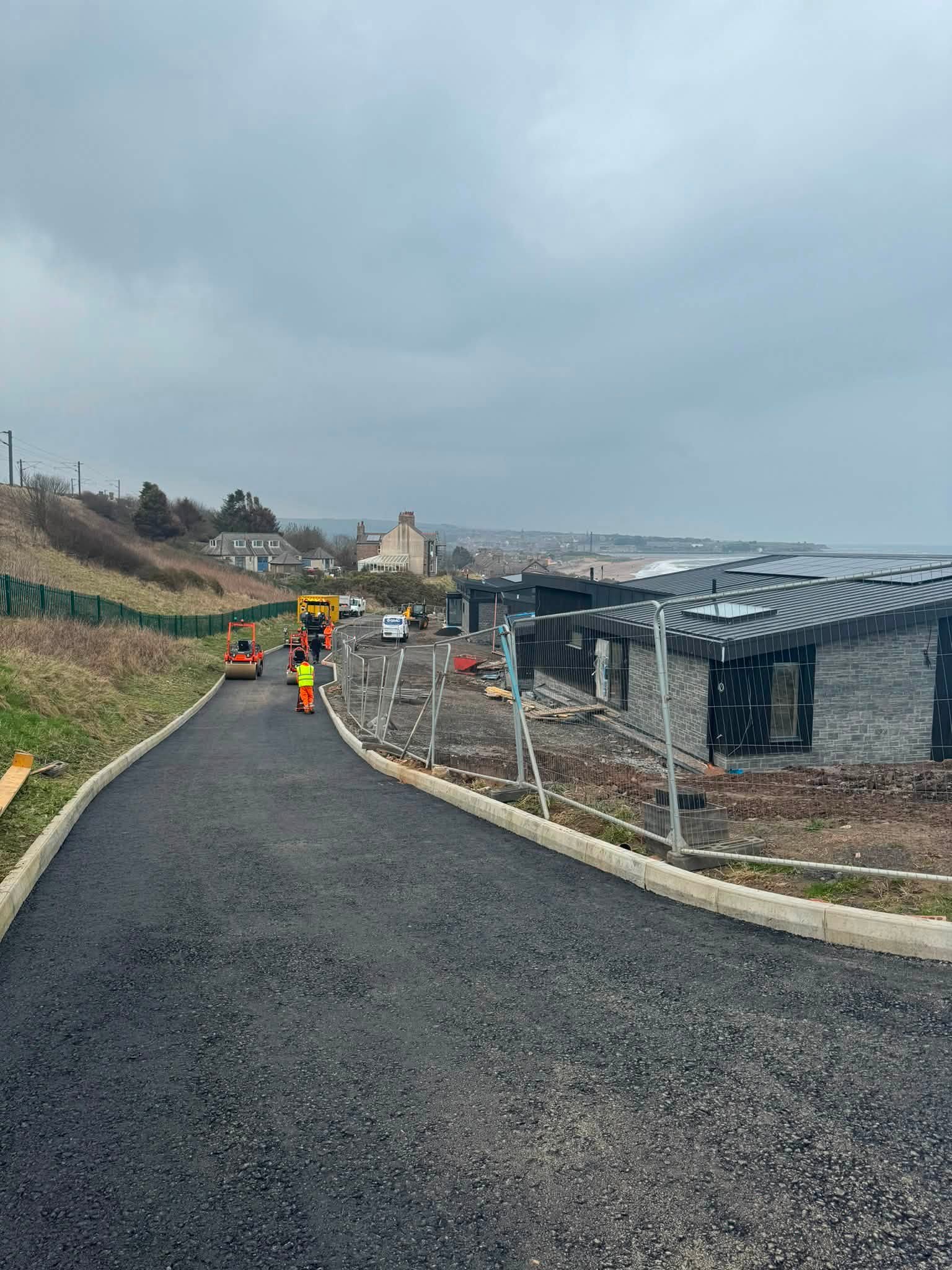 Tarmac Contractor Works - Sandbank Development, Spittal