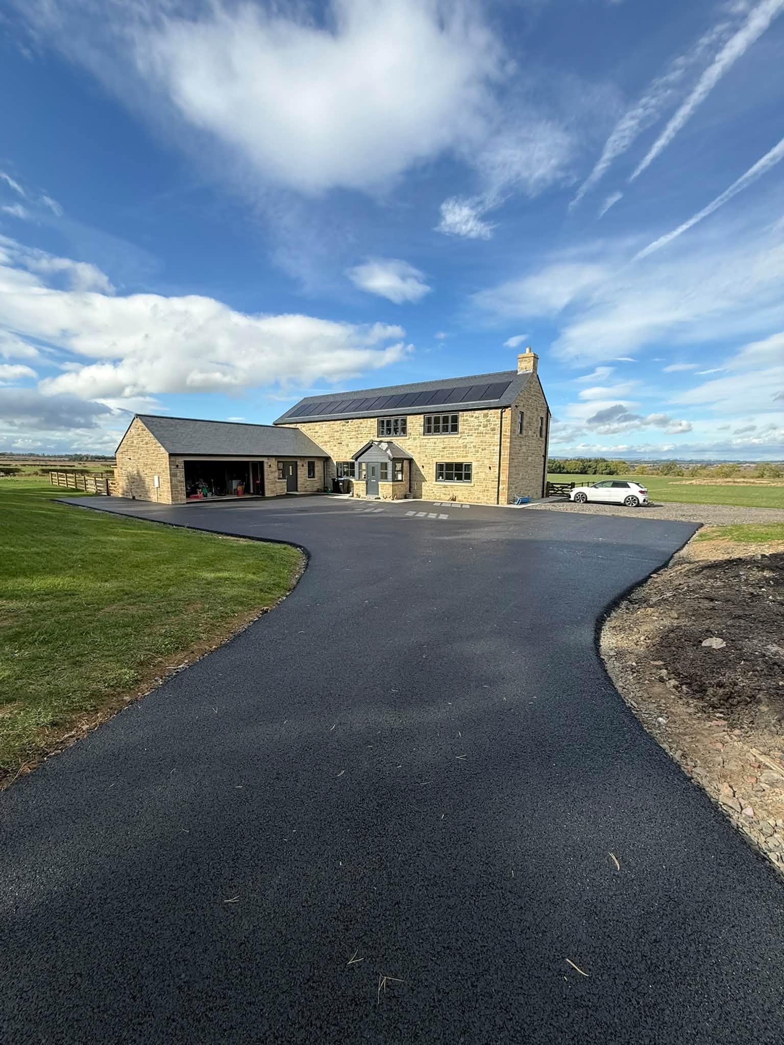 Farm Road & Driveway Surfacing - Morpeth