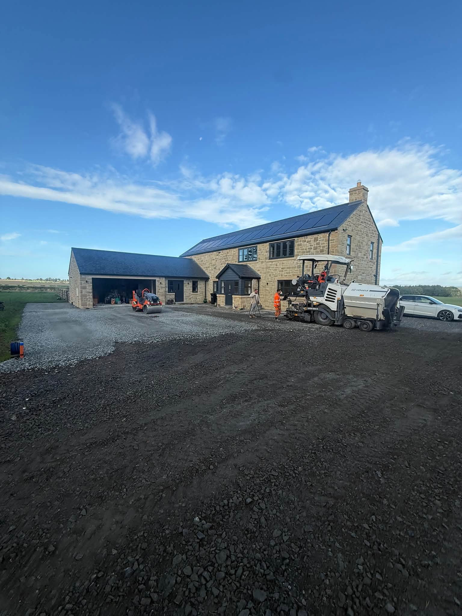 Farm Road & Driveway Surfacing - Morpeth
