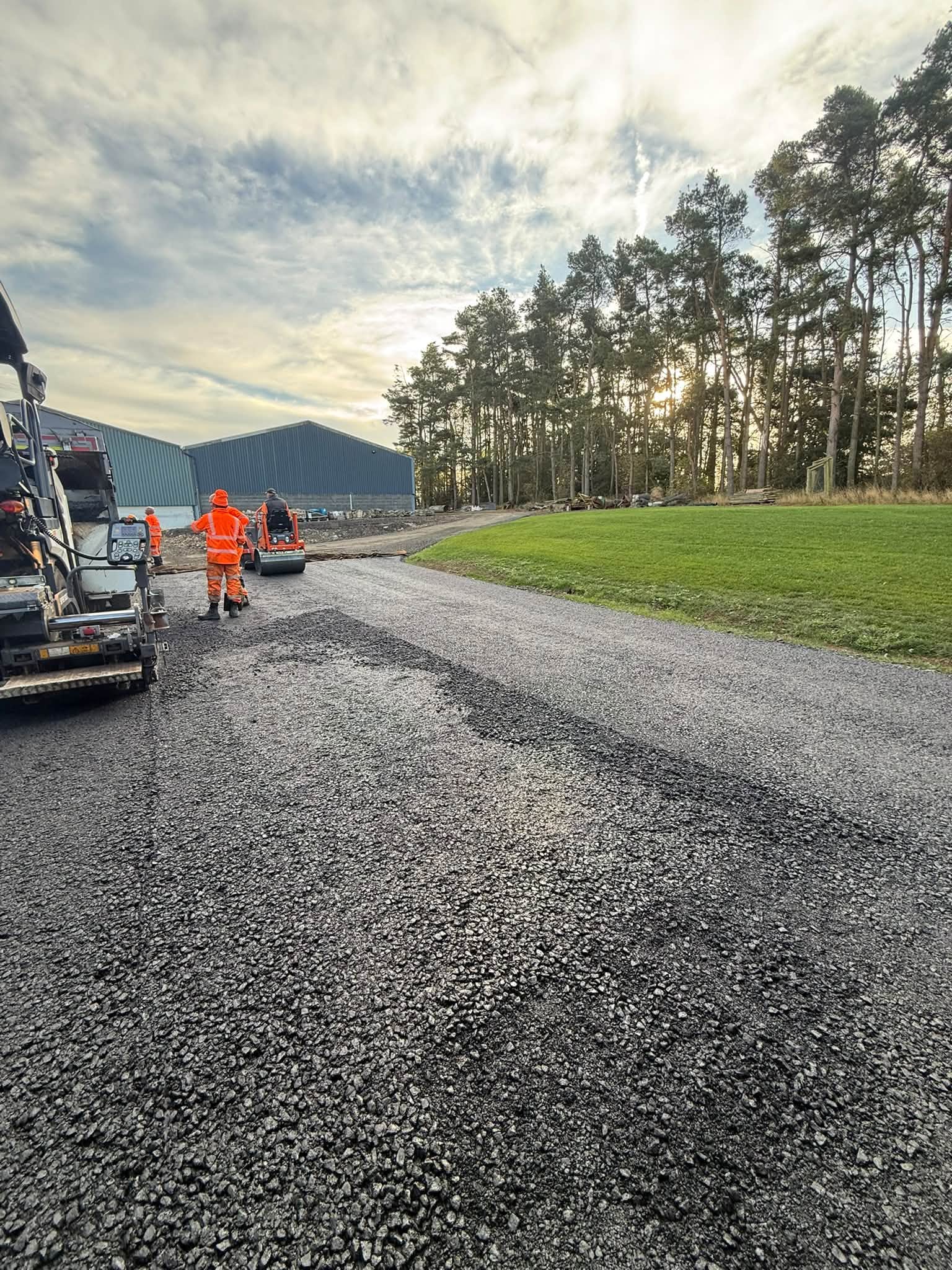 Farm Road & Driveway Surfacing - Morpeth