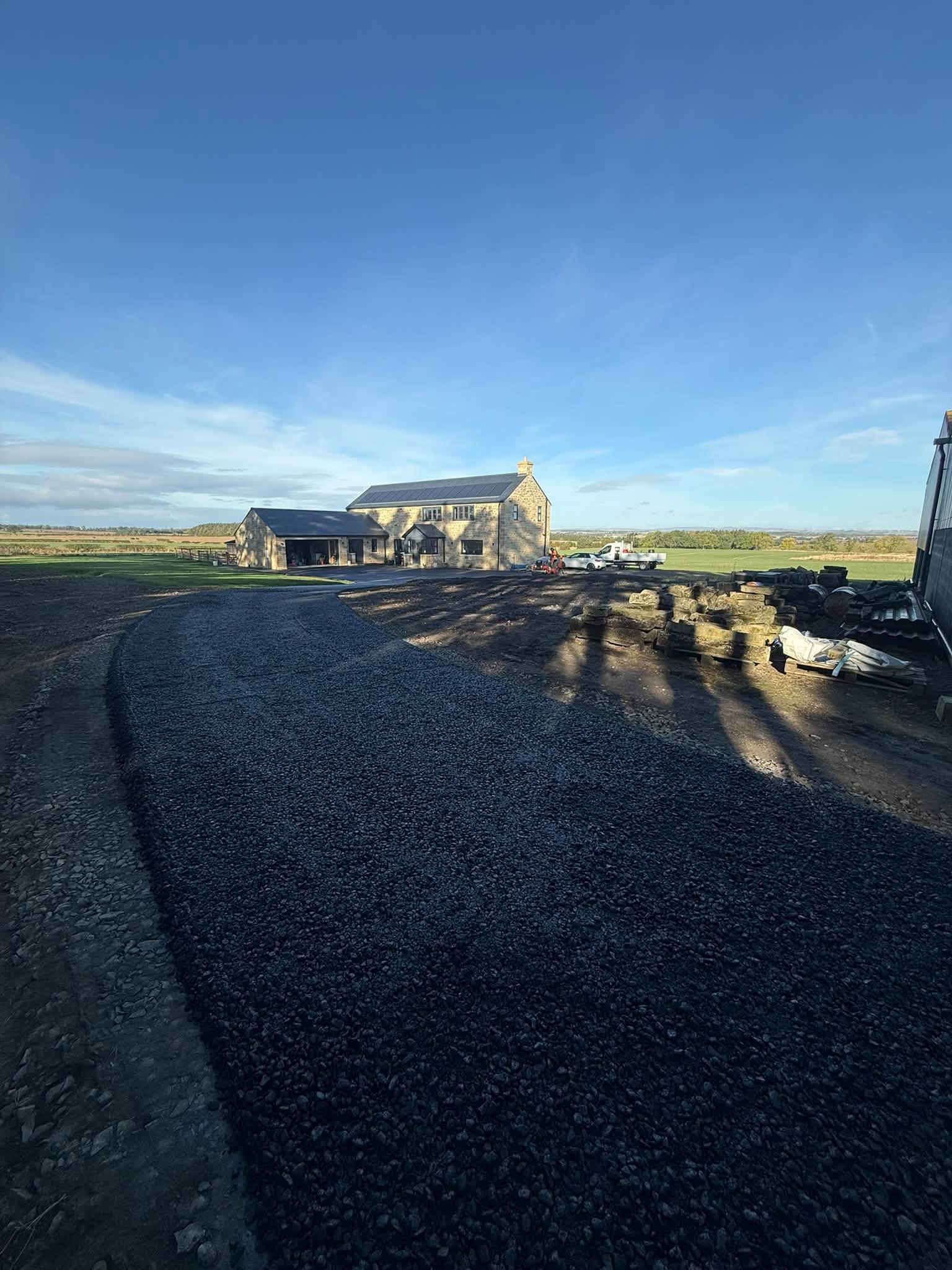 Farm Road & Driveway Surfacing - Morpeth